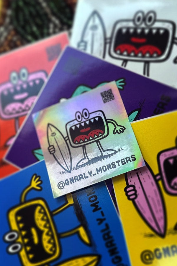 Gnarly Monsters - OG Shiny Sticker